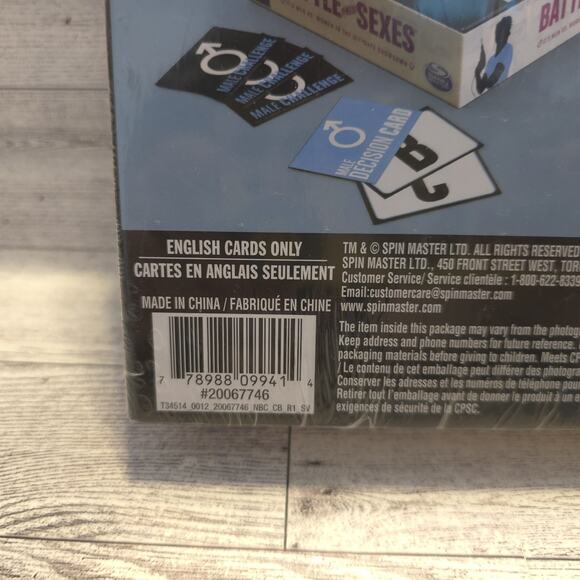 BATTLE OF THE SEXES Adult Board Game by Spin Master Party Game NEW SEALED NIB - Picture 8 of 13